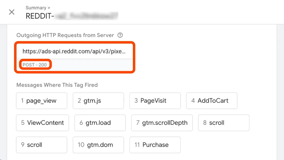 Check outgoing requests
