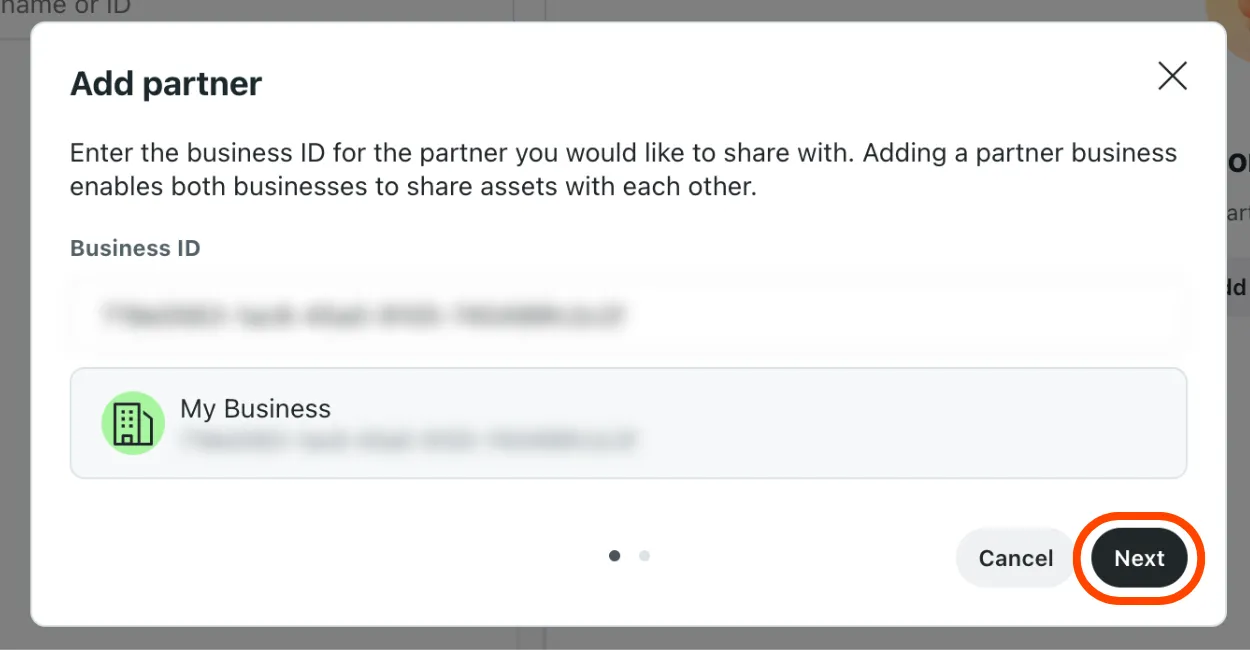 Check partner
