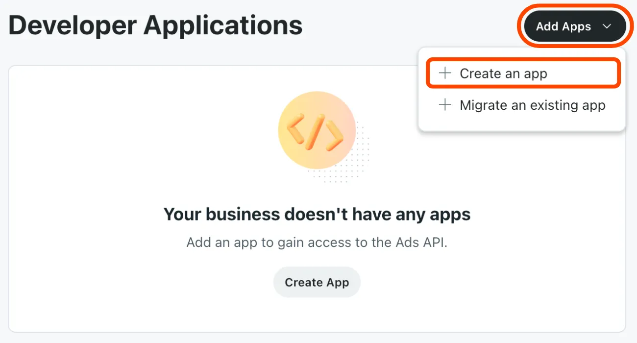 Create an app