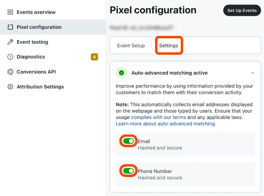 Enable Pixel AAM