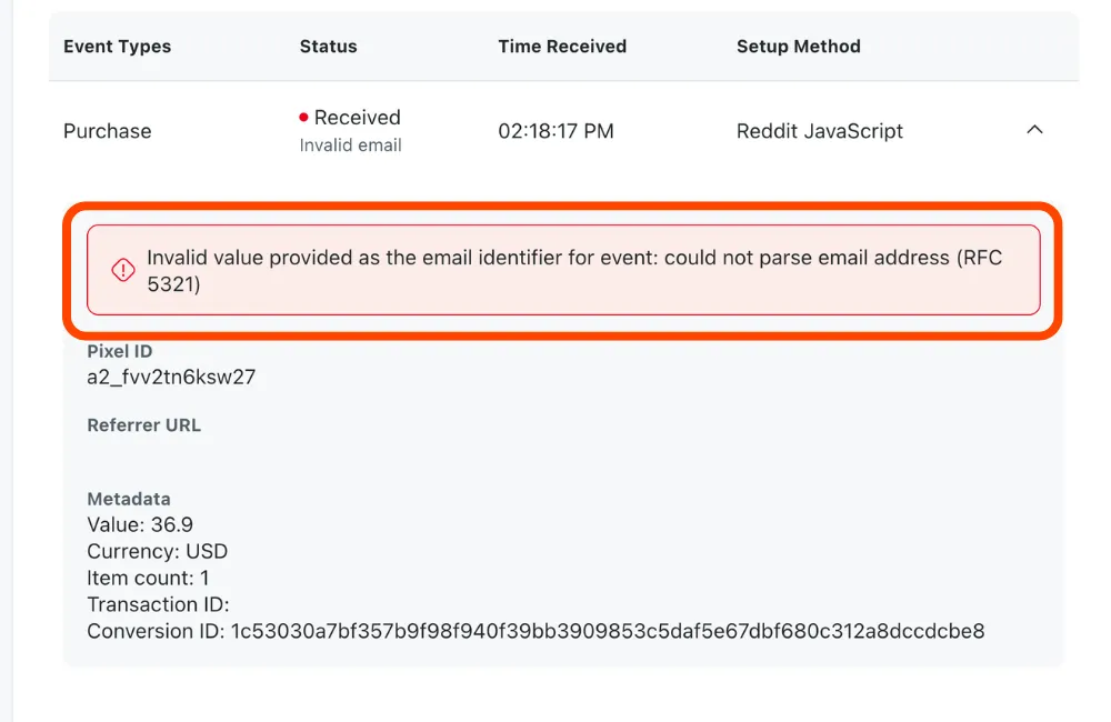 Example issue