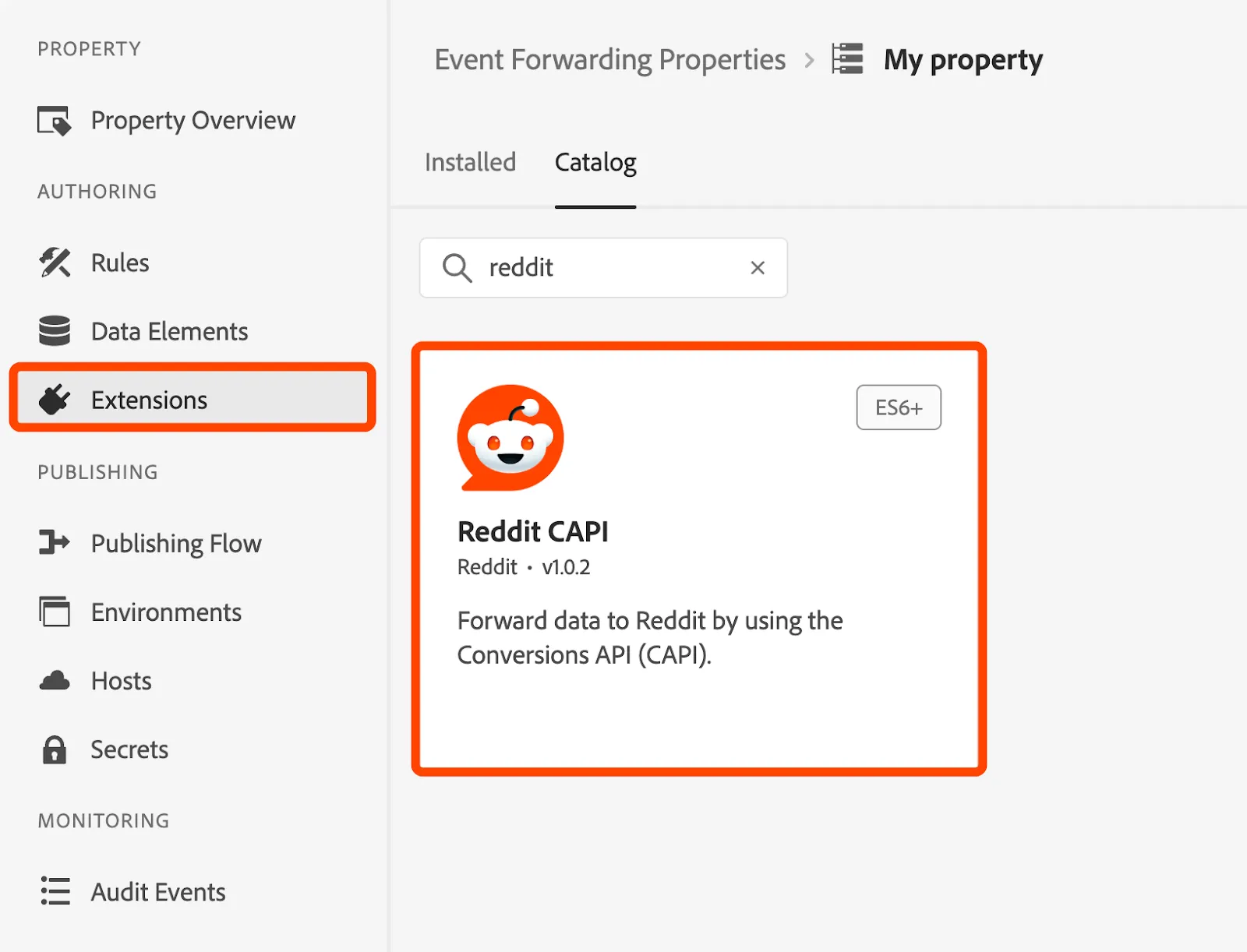 Find extension
