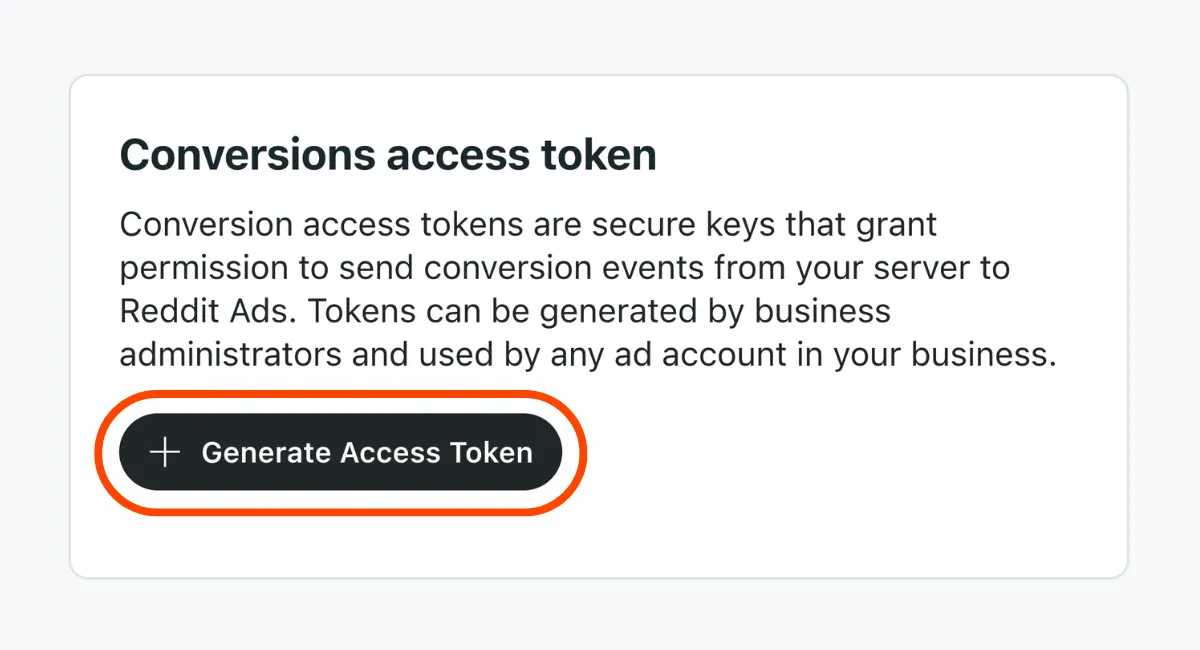 Generate token