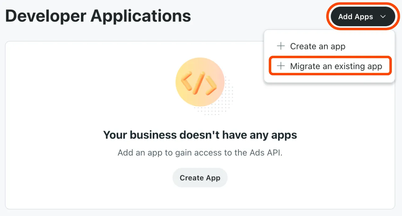 Migrate an app
