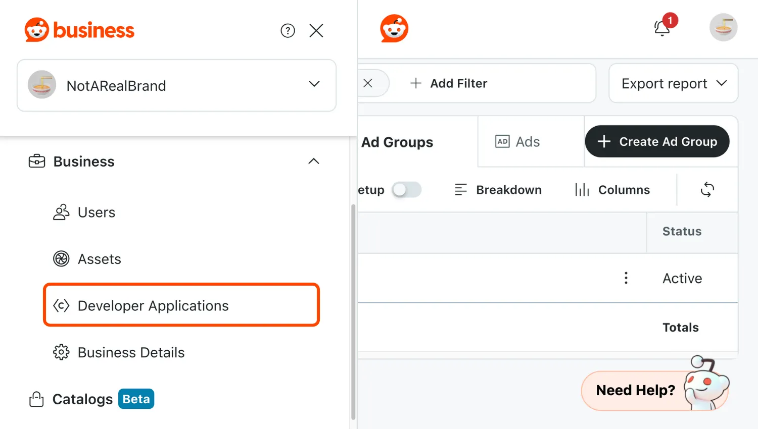 Open dev apps