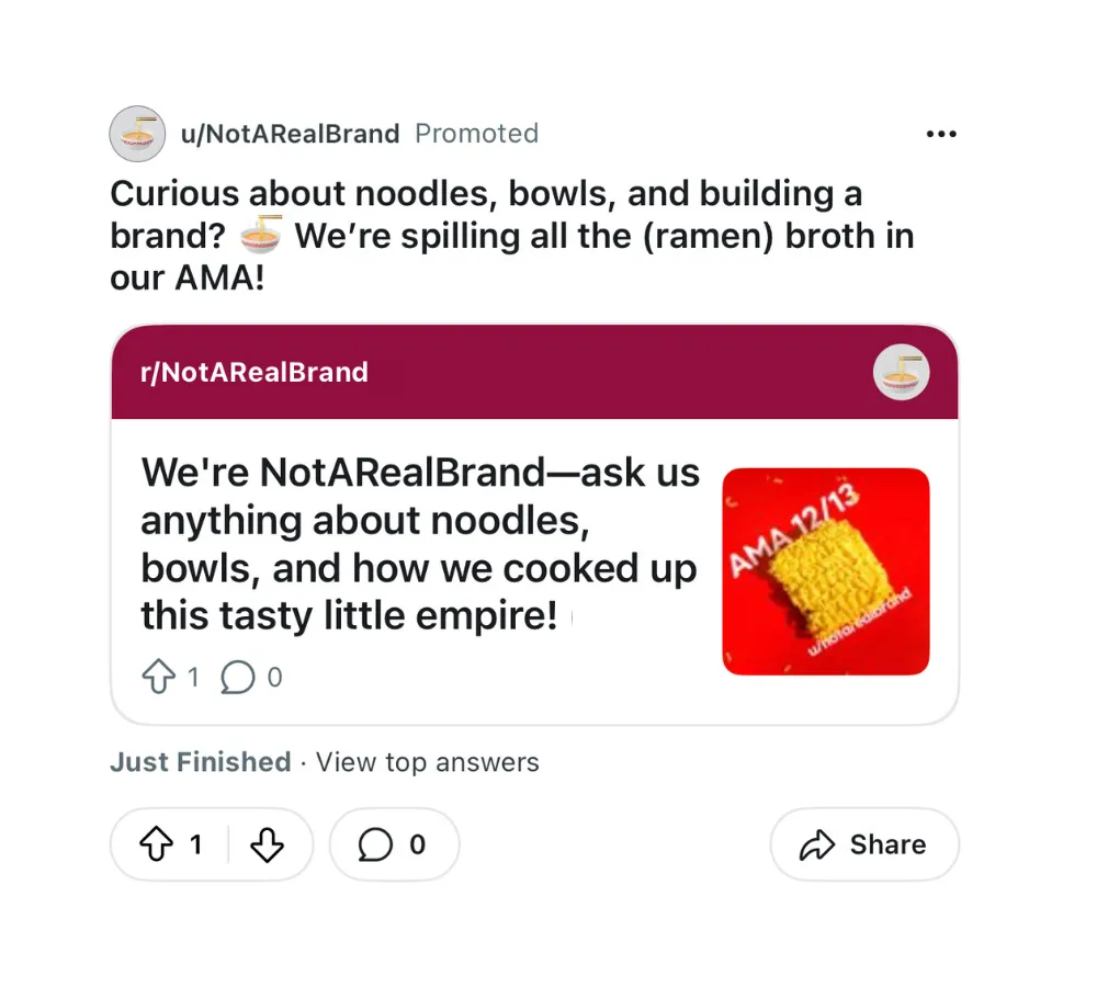Example: Post