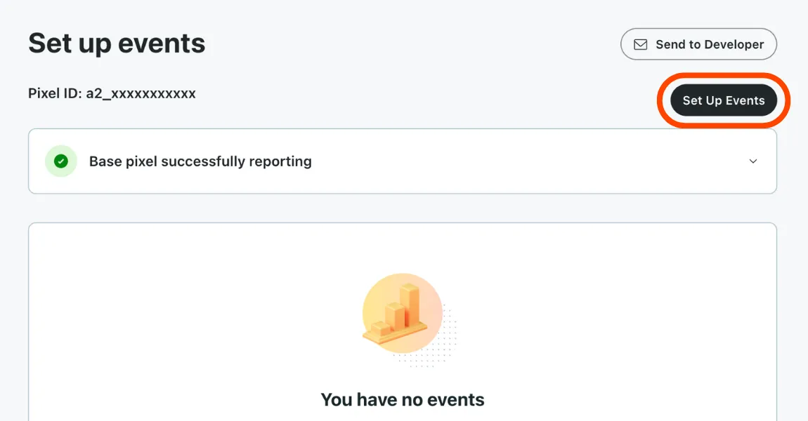 Set up events