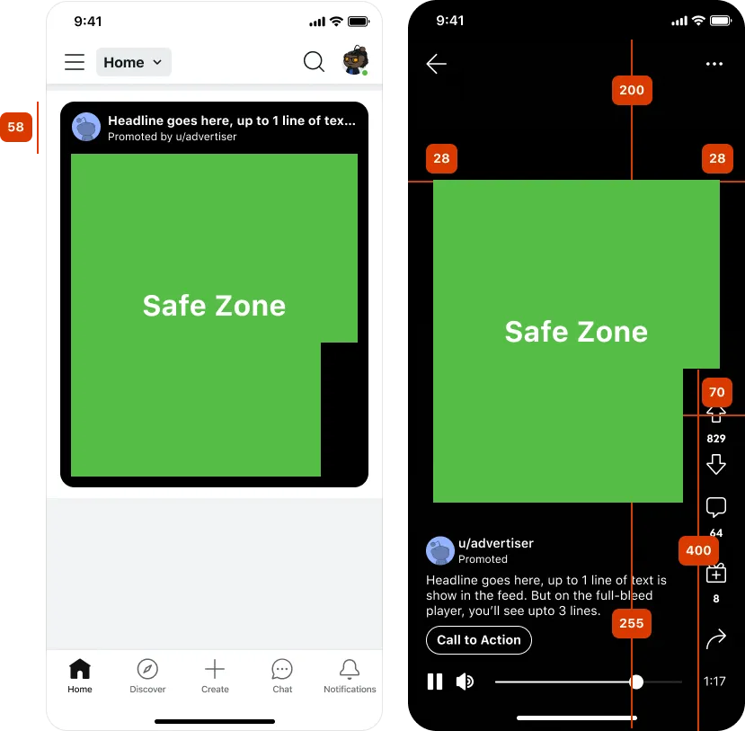 Safe zones